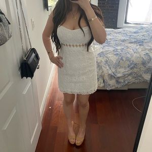 Lilly Pulitzer White Lace Dress